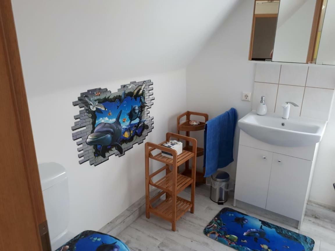 Ferienwohnung Gaensebluemchen Wartenburg Ngoại thất bức ảnh